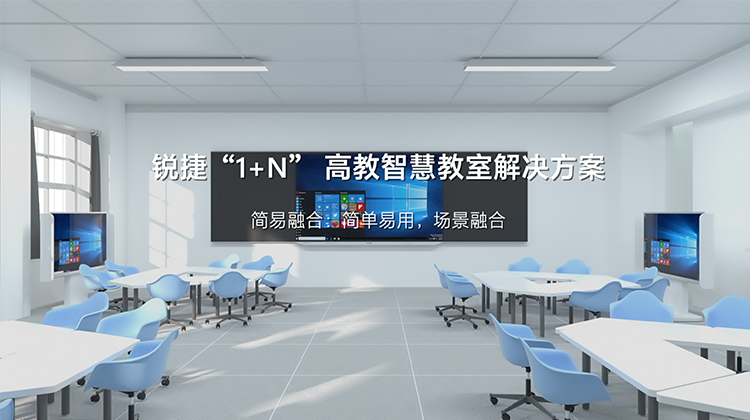 尊龙时凯高教1+N智慧教室解决方案视频